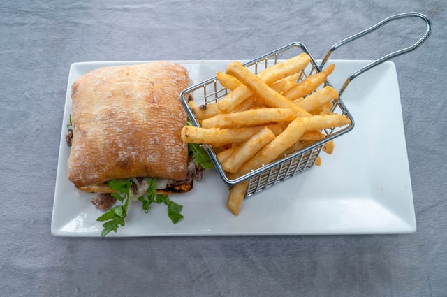 Steak Sandwich.