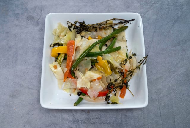 Steamed Veggies.